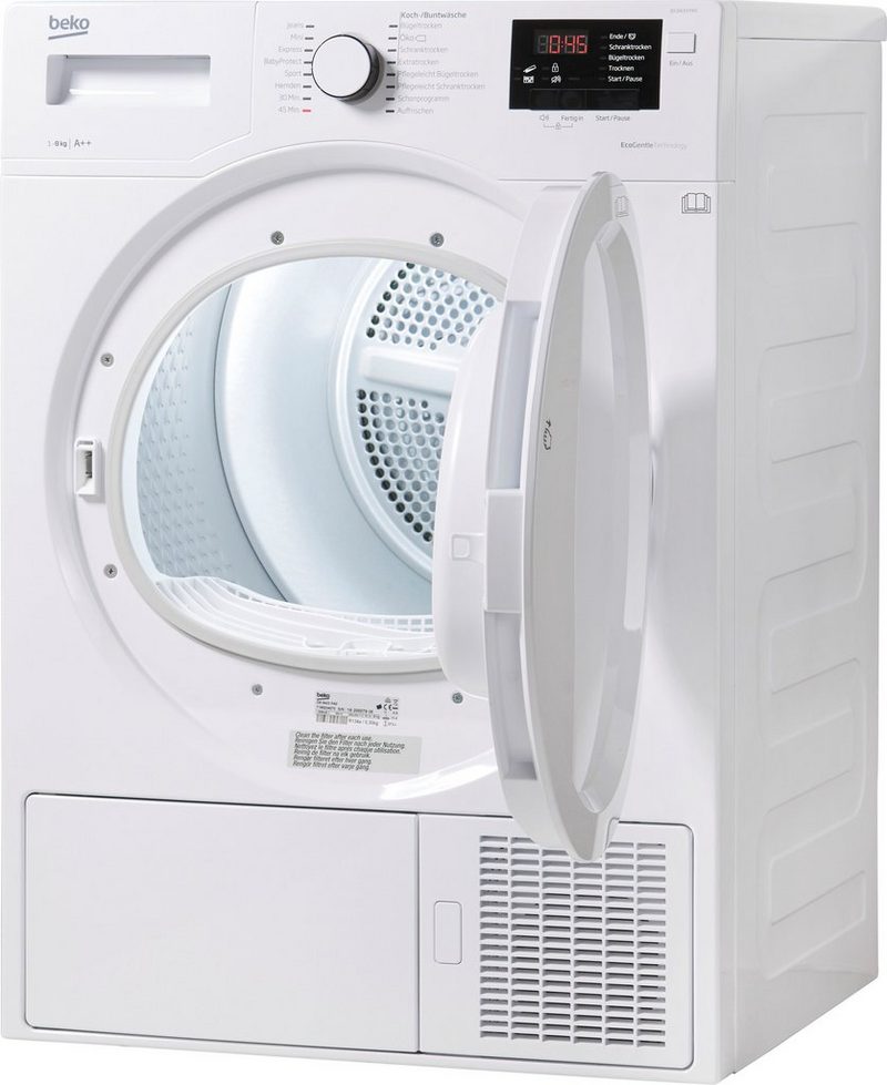 BEKO Wärmepumpentrockner DS 8433 PA0 8 kg FlexySense