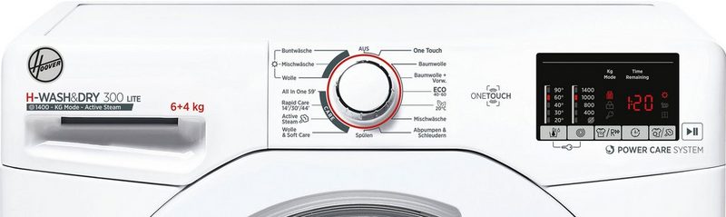 Hoover Waschtrockner H3DS4Q4642DAE-84 6 kg 4 kg 1400 U/min