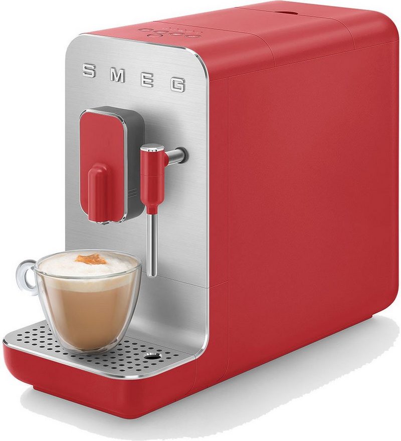 Smeg Kaffeevollautomat BCC02RDMEU Herausnehmbare Brüheinheit