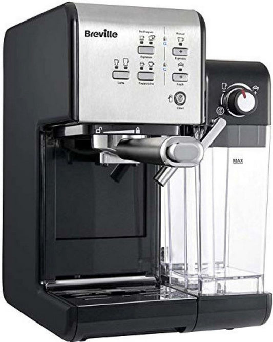 Breville Siebträger-/Filterkaffeemaschine Breville VCF108X PrimaLatte II Kaffee- und Espress