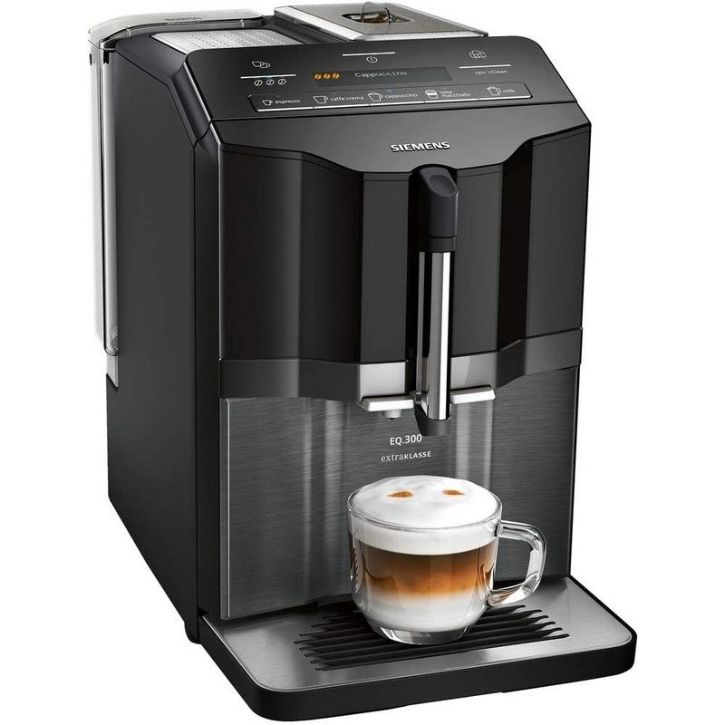 SIEMENS Kaffeevollautomat TI355F09DE - Kaffee-Vollautomat - schwarz