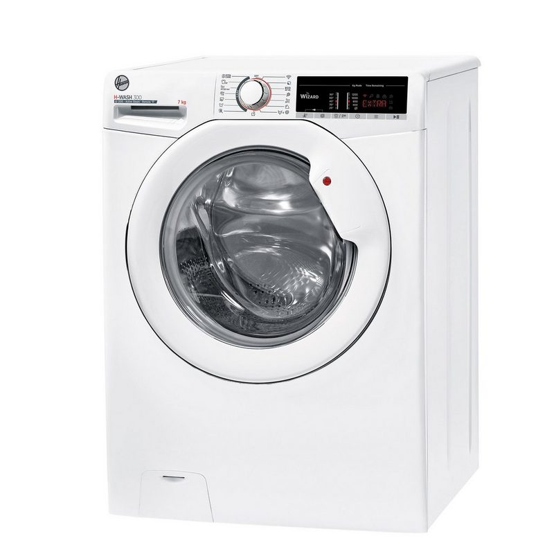 Hoover Waschmaschine H-WASH 300 H3WS4 275TE/1-S 7 kg kg 1200 U/min All in One Programm Mengenautomatik ActiveSteam Dampffunktion nur 45 cm Tiefe