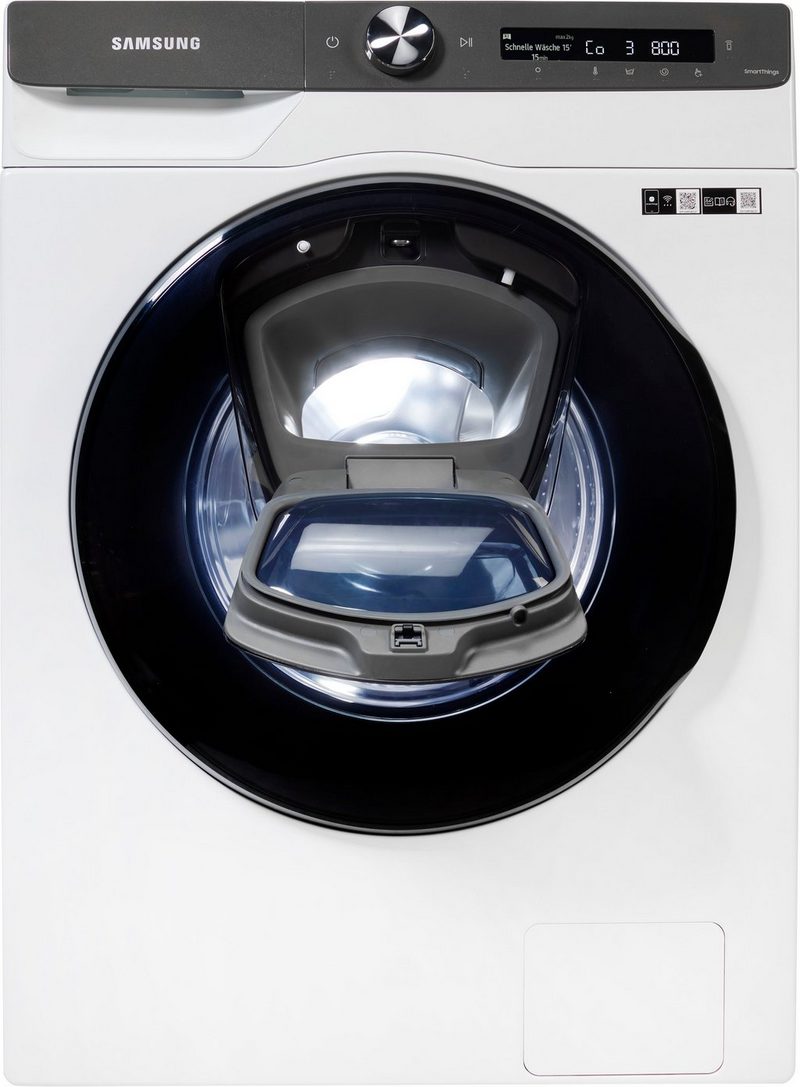 Samsung Waschtrockner WD80T554ABT 8 kg 5 kg 1400 U/min AddWash 4 Jahre Garantie inklusive