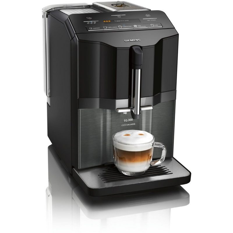 SIEMENS Kaffeevollautomat TI355F09DE - Kaffee-Vollautomat - schwarz