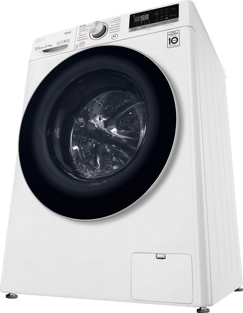 LG Waschtrockner V5WD96H1 9 kg 6 kg 1400 U/min