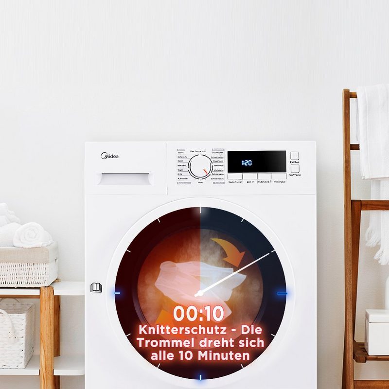 Midea Kondenstrockner Glory T 3.8B 8kg AutoDry Startzeitvorwahl